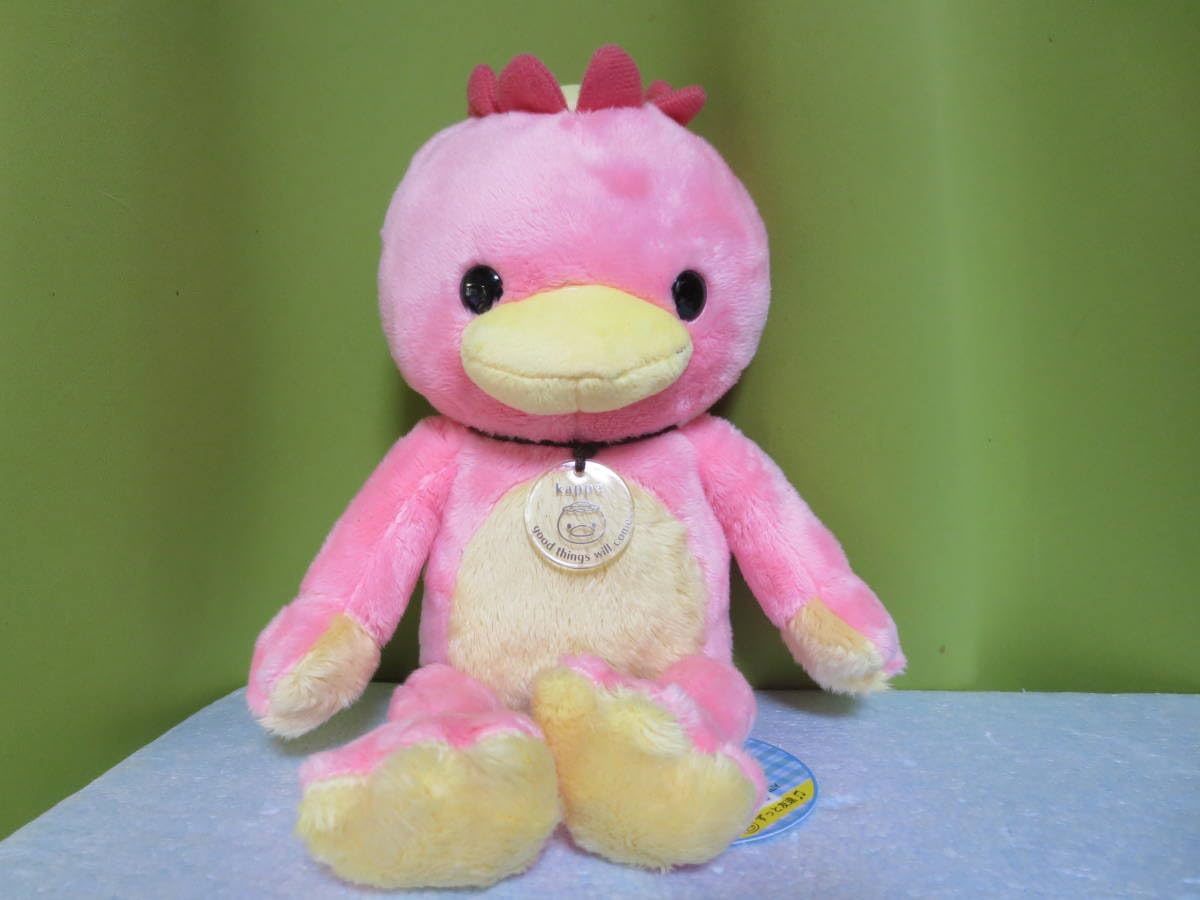 Amazon.co.jp: 上高地限定 かっぱ ぬいぐるみ ピンク リニューアル版