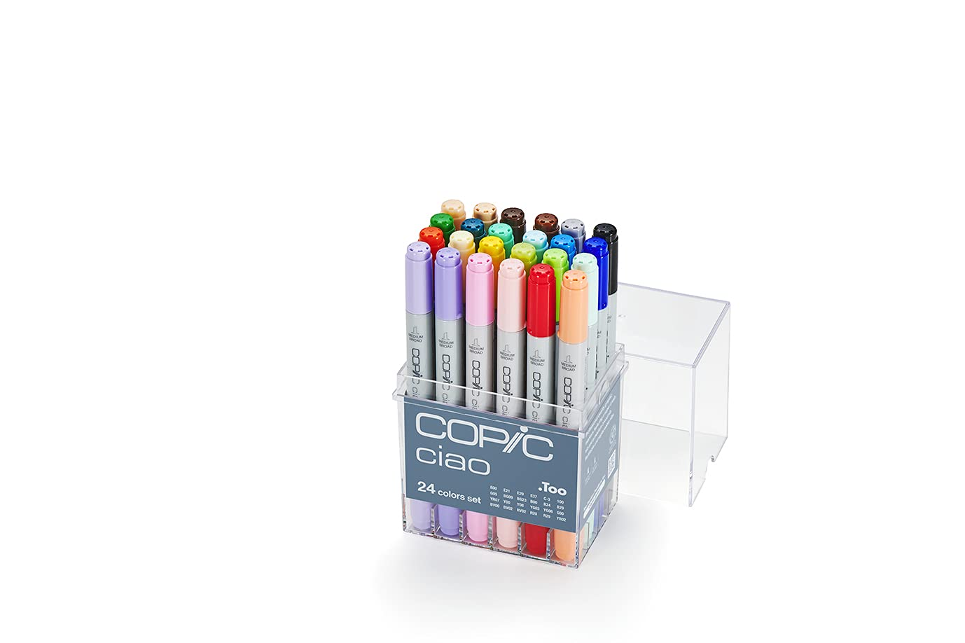 Copic Conjunto básico de 24 peças de marcadores Ciao | Amazon.com.br