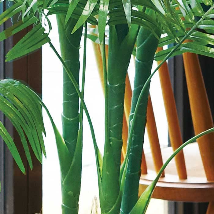Amazon｜フェイクグリーン アレカヤシ 180cm 1台 【 観葉植物 フェイク
