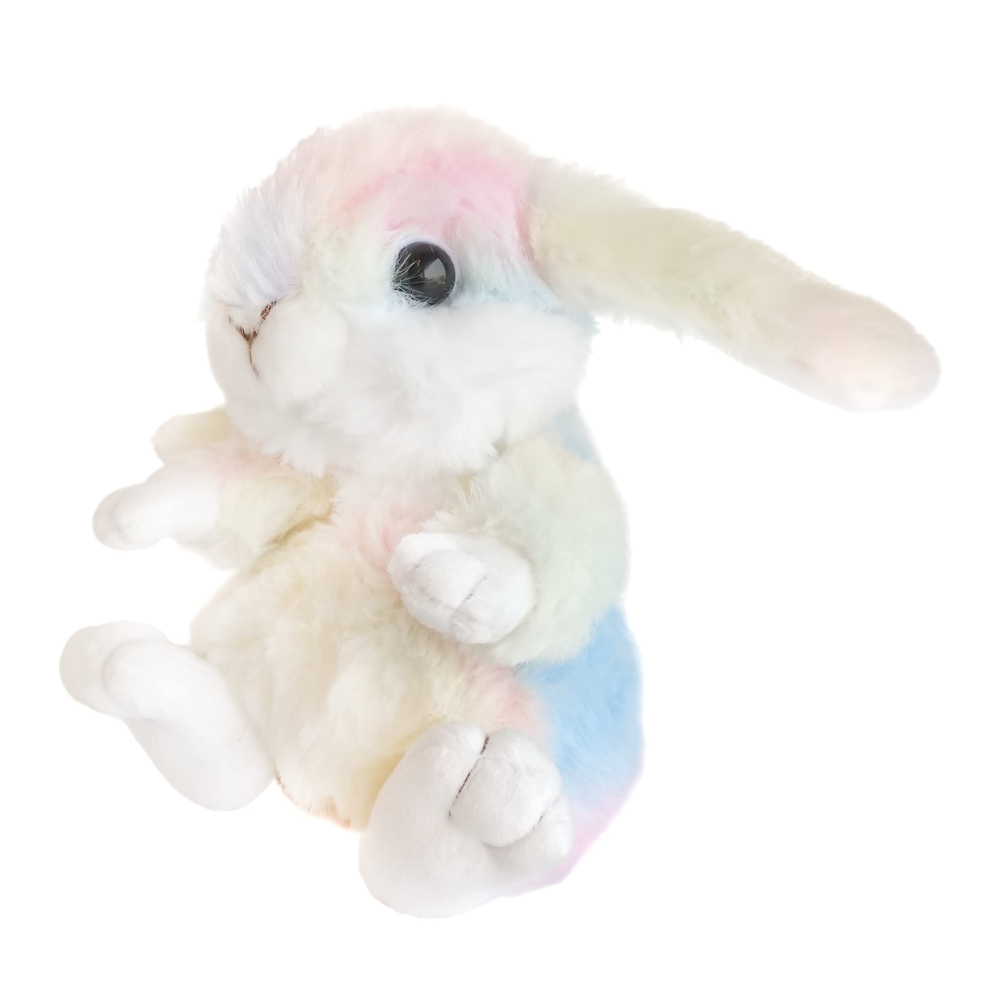 Amazon.co.jp: AQUA ぬいぐるみ クタリン ウサギ レインボー 620000314