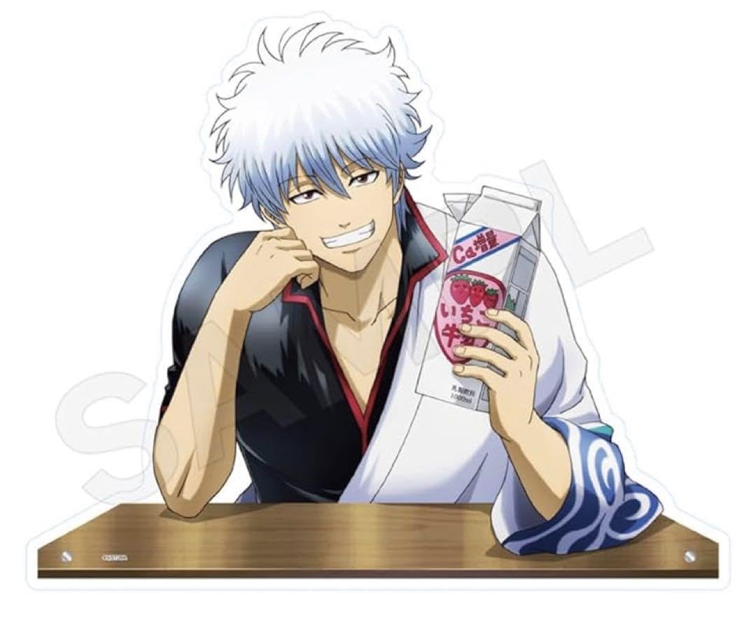 Amazon.co.jp: 銀魂 坂田銀時 一休みver. 見つめあう アクスタ : ホビー