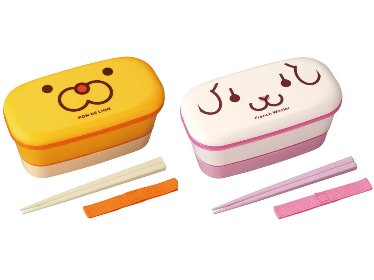 Amazon | / / ミスタードーナツ はし付きランチボックス お弁当箱/二段