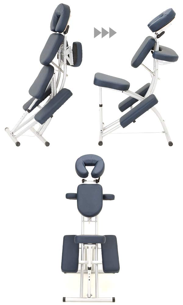 Amazon.co.jp: 超 軽量 クイックマッサージチェア JUST ダークブルー