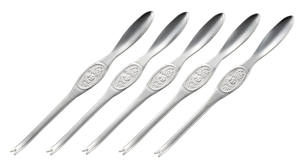 Amazon｜ヨシカワ(Yoshikawa) フォーク 5本 セット ステンレス 15.2cm