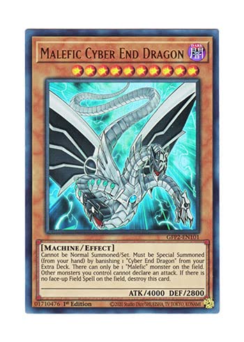 Amazon.co.jp: 遊戯王 英語版 GFP2-EN101 Malefic Cyber End Dragon