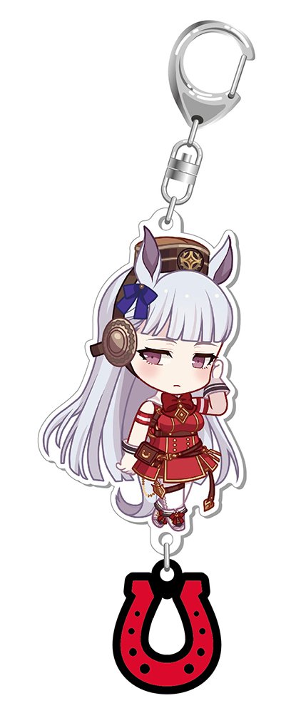 Amazon.co.jp: ウマ娘 ラバー蹄鉄付き アクリルキーホルダー TVアニメ