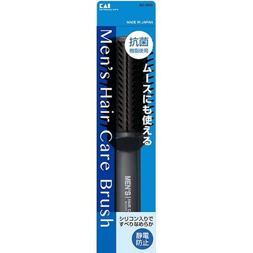 Amazon | 貝印 メンズヘアケアブラシ S KQ3003 | KAI | ヘアブラシ 通販