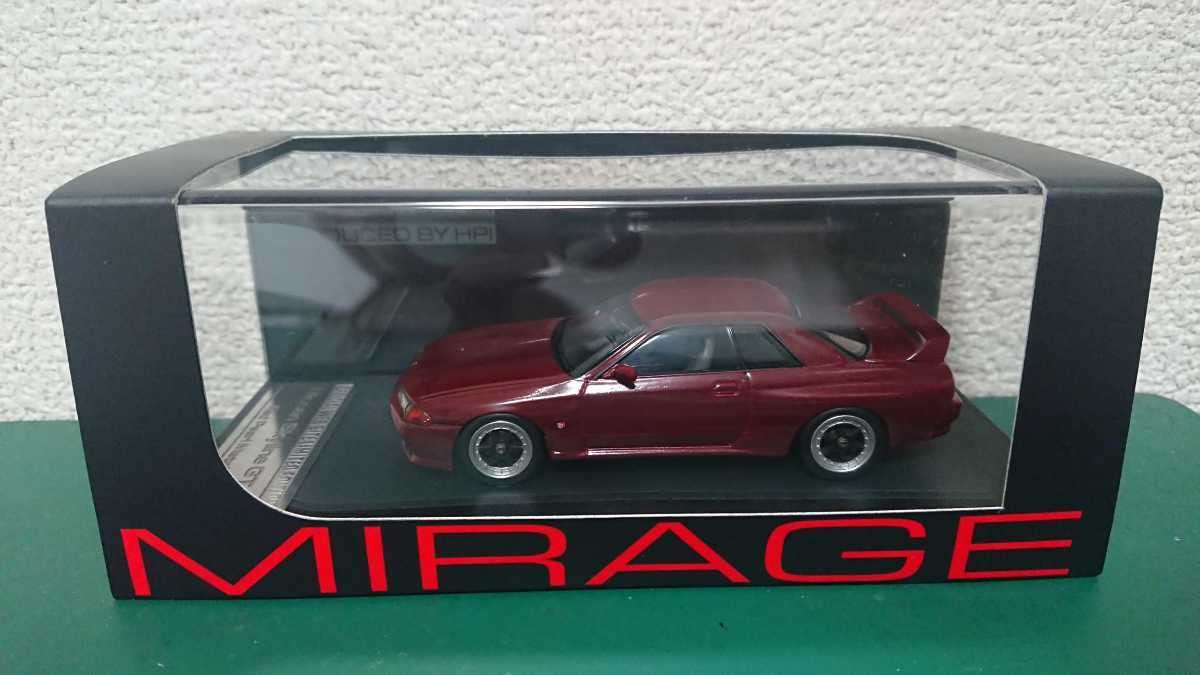 Amazon | 1/43 HPI限定 日産 スカイライン GT-R R32 レッド パール
