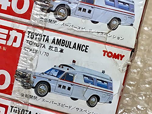 Amazon | トミカ 赤箱 40 トヨタ 救急車 クラウン FS55V 日本製