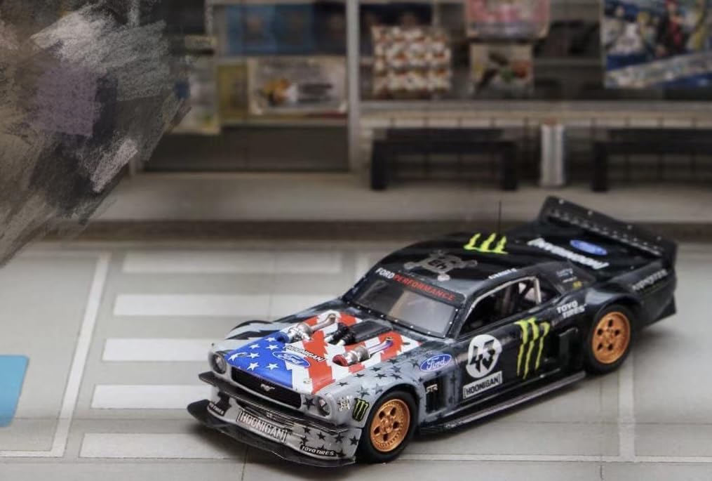 Amazon | 1/64 Street Weapon hoonicorn MUSTANG 1965 RTR フォード