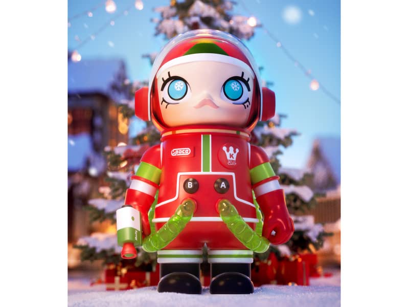 Amazon | POP MART MEGA コレクション 400% SPACE MOLLY CHRISTMAS