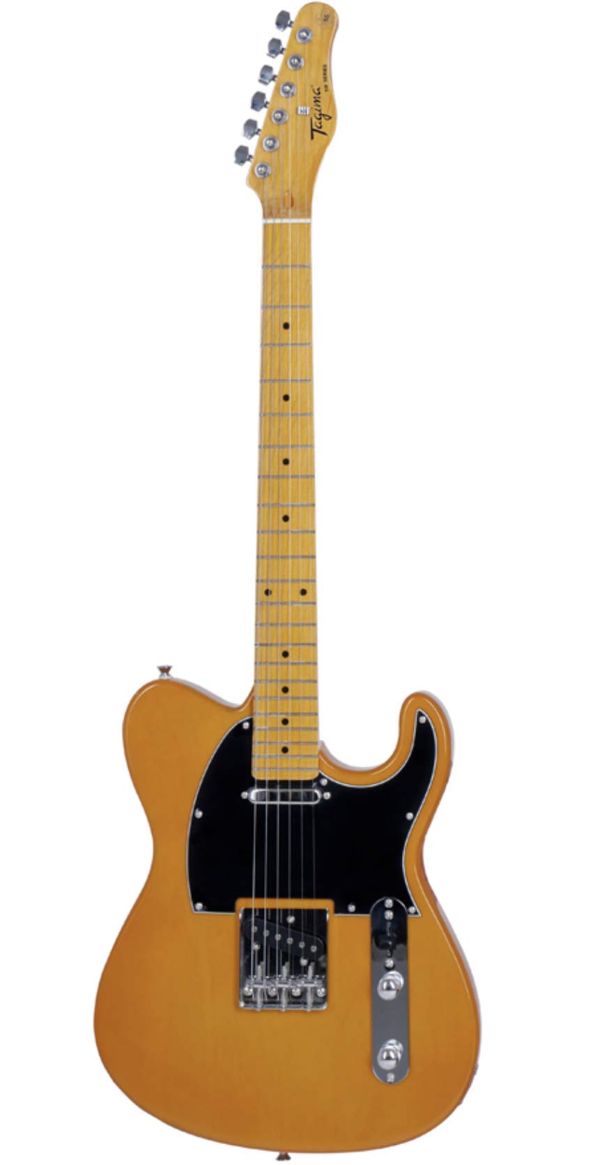Amazon.com: Tagima TW55 solid body electric guitar Butterscotch