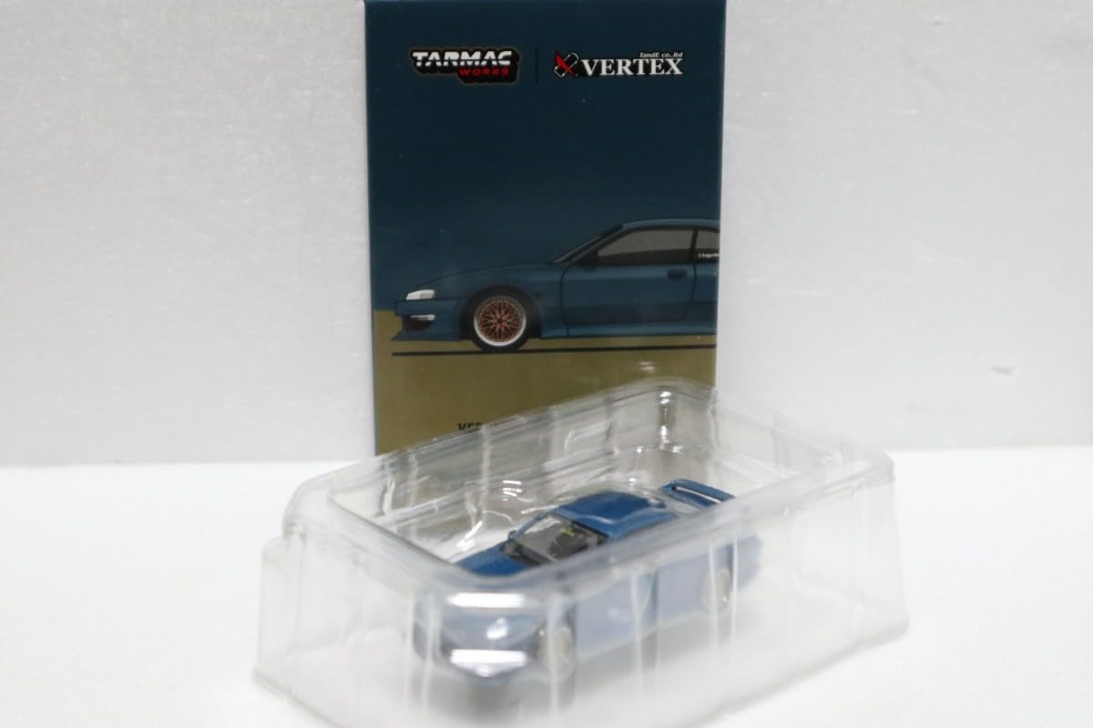 Amazon | 限定 Tarmac 1/64 日産 シルビア S14 VERTEX ブルーグリーン