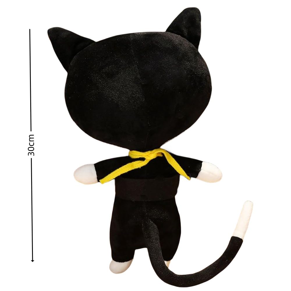 Amazon.co.jp: LACOS ペルソナ5 モルガナ 黒猫 ぬいぐるみ 人形ドール