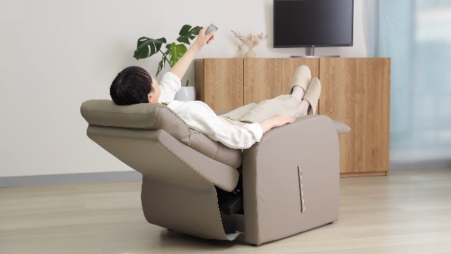 Amazon｜WORLD LASH コンパクト リクライニングチェア グレージュ