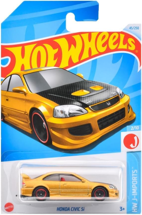 Amazon.com: Hot Wheels HXP84 Basic Car Honda Civic Si [3 Years Old
