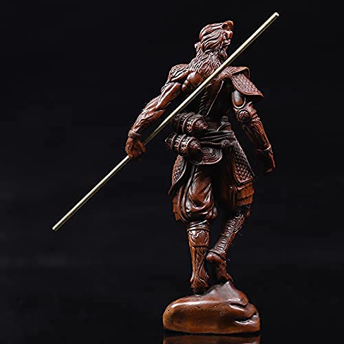 Amazon.co.jp: 孫悟空 斉天大聖 西遊記 フィギュア 天然木 飾り置物