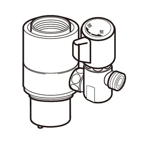 Amazon | ナニワ製作所 シングル分岐 NSP-SXR8 | キッチン水栓用パーツ