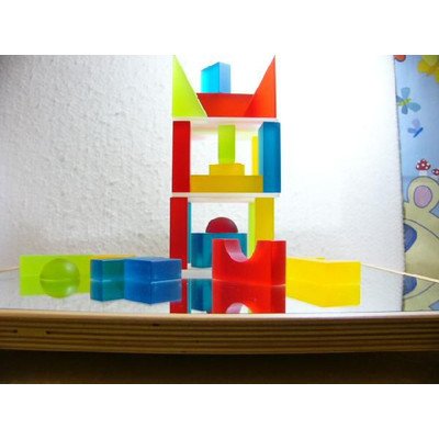 Amazon | Lumi ブロック ビタミンカラー デュシマ社 | 積み木 | おもちゃ