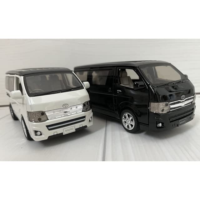 Amazon | 2台セット1:32 トヨタ ハイエース ミニカー | ミニカー・ダイ