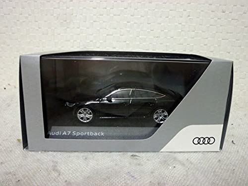 Amazon.co.jp: アウディ A7 スポーツバック 1/43 ミニカー 黒 AUDI