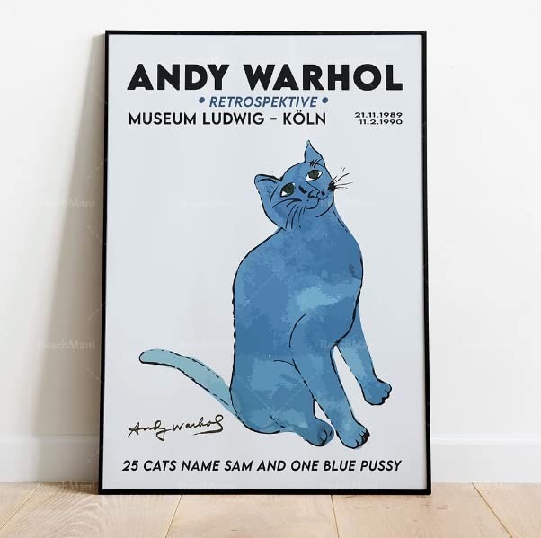 Amazon.co.jp: アンディ ウォーホル Andy Warhol 猫 ネコ ポップアート