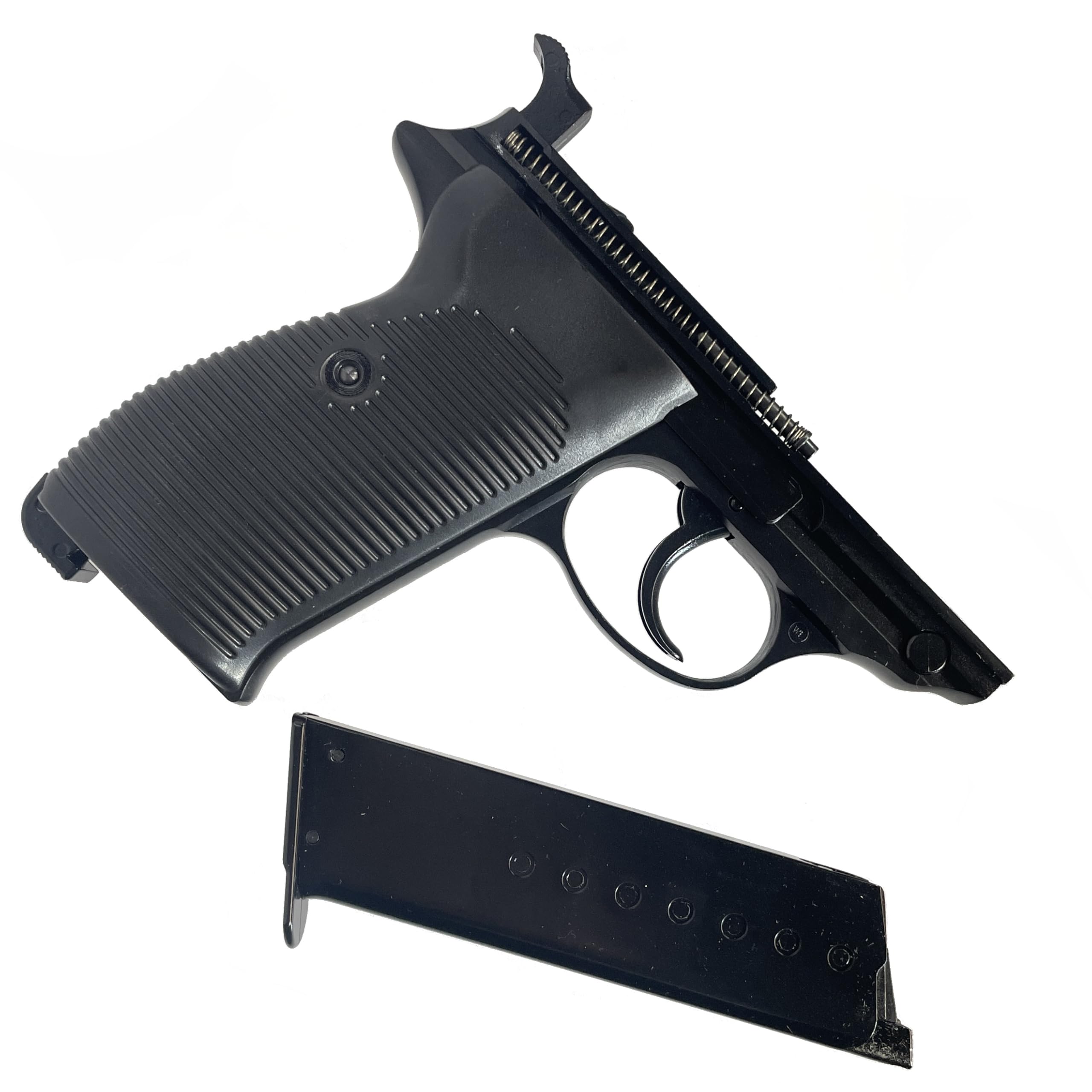 Amazon | WE Walther P38 BK ワルサー P-38リアル刻印版 フレーム一式