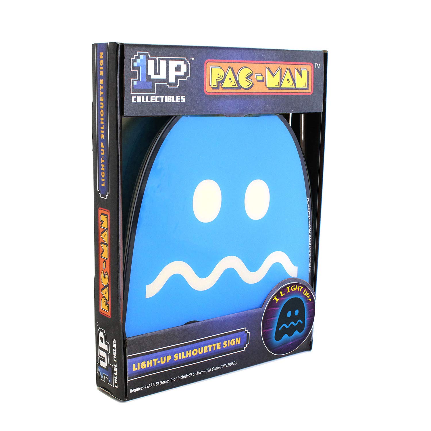 Amazon.co.jp: Arcade1Up パックマン ブルー 怖いゴーストシルエット