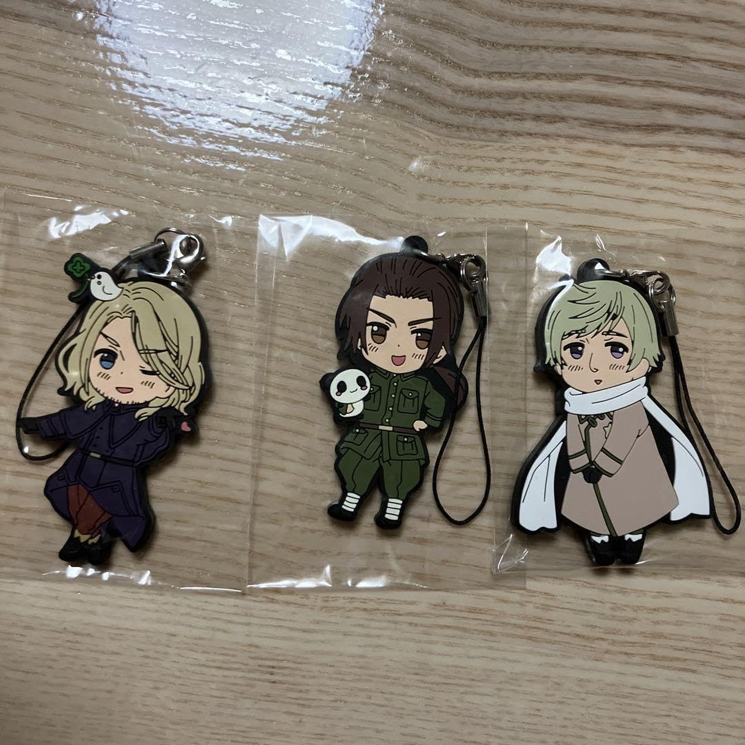 Amazon.co.jp: ヘタリア ラバーストラップ フランス 中国 ロシア : ホビー