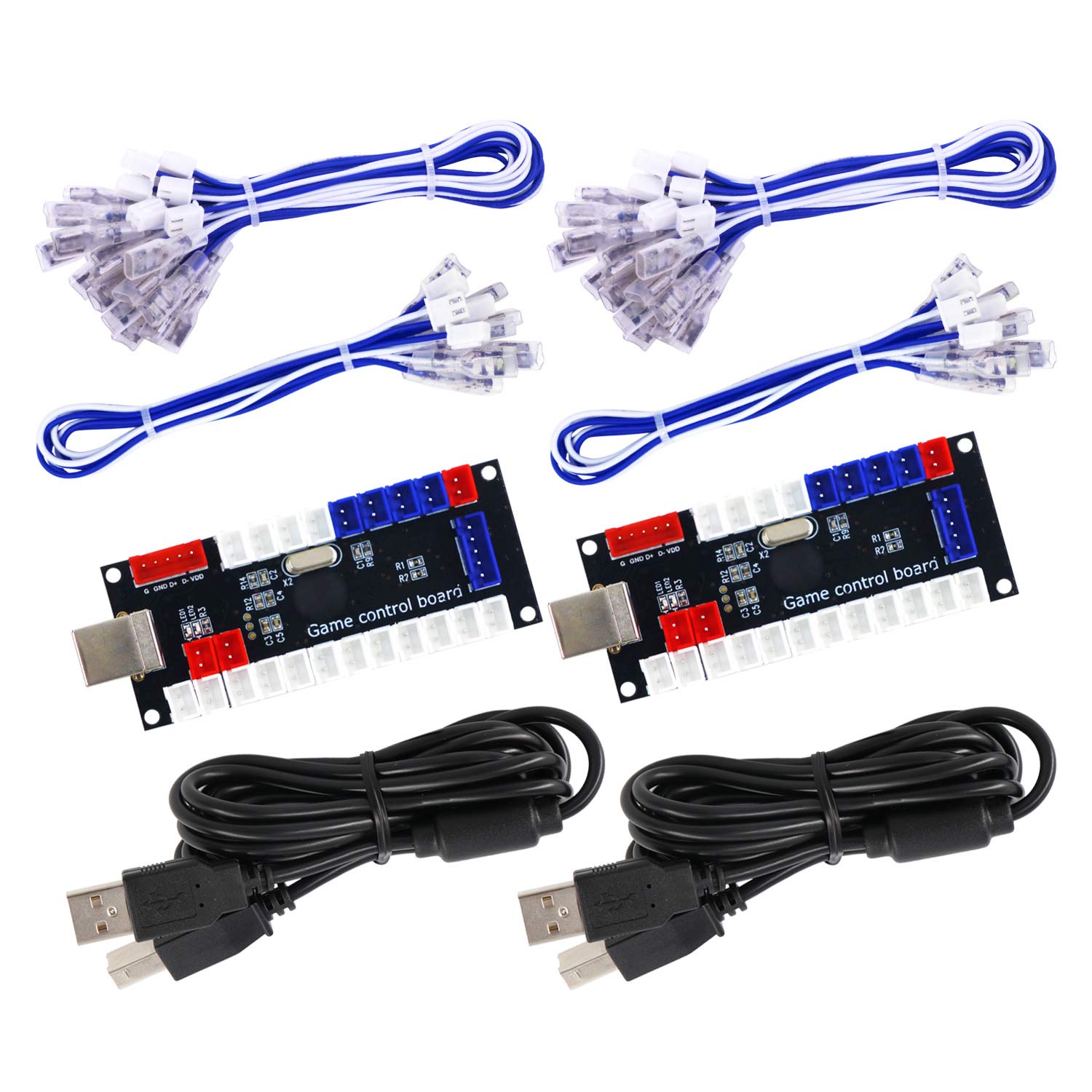 Amazon.com: SJ@JX Arcade Game Controller USB Encoder Zero Delay 2