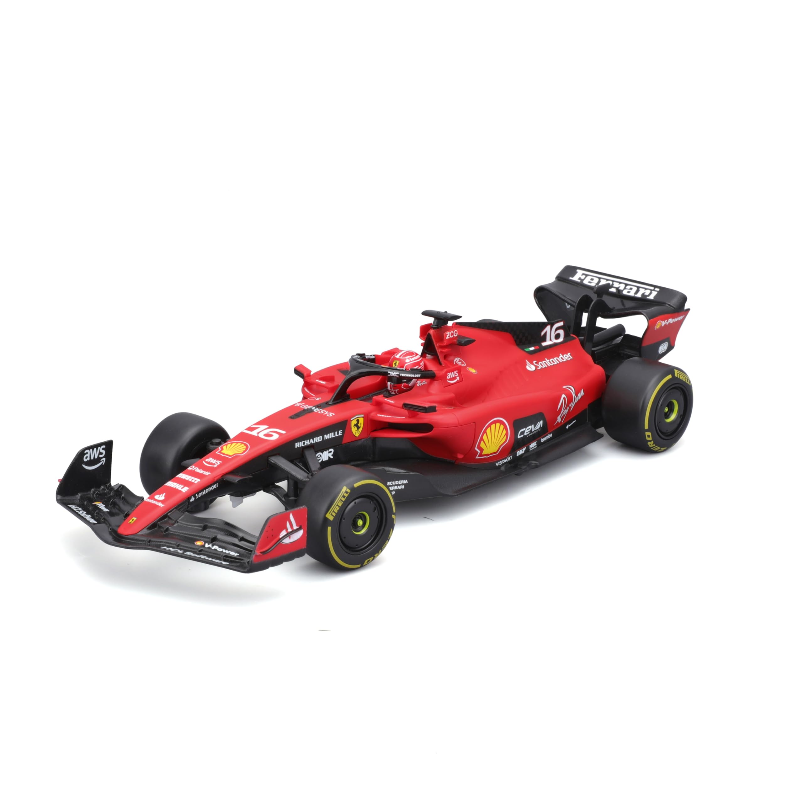 Amazon.com: Maisto Tech RC F1 1:24 Ferrari SF-23 (2023) - Leclerc