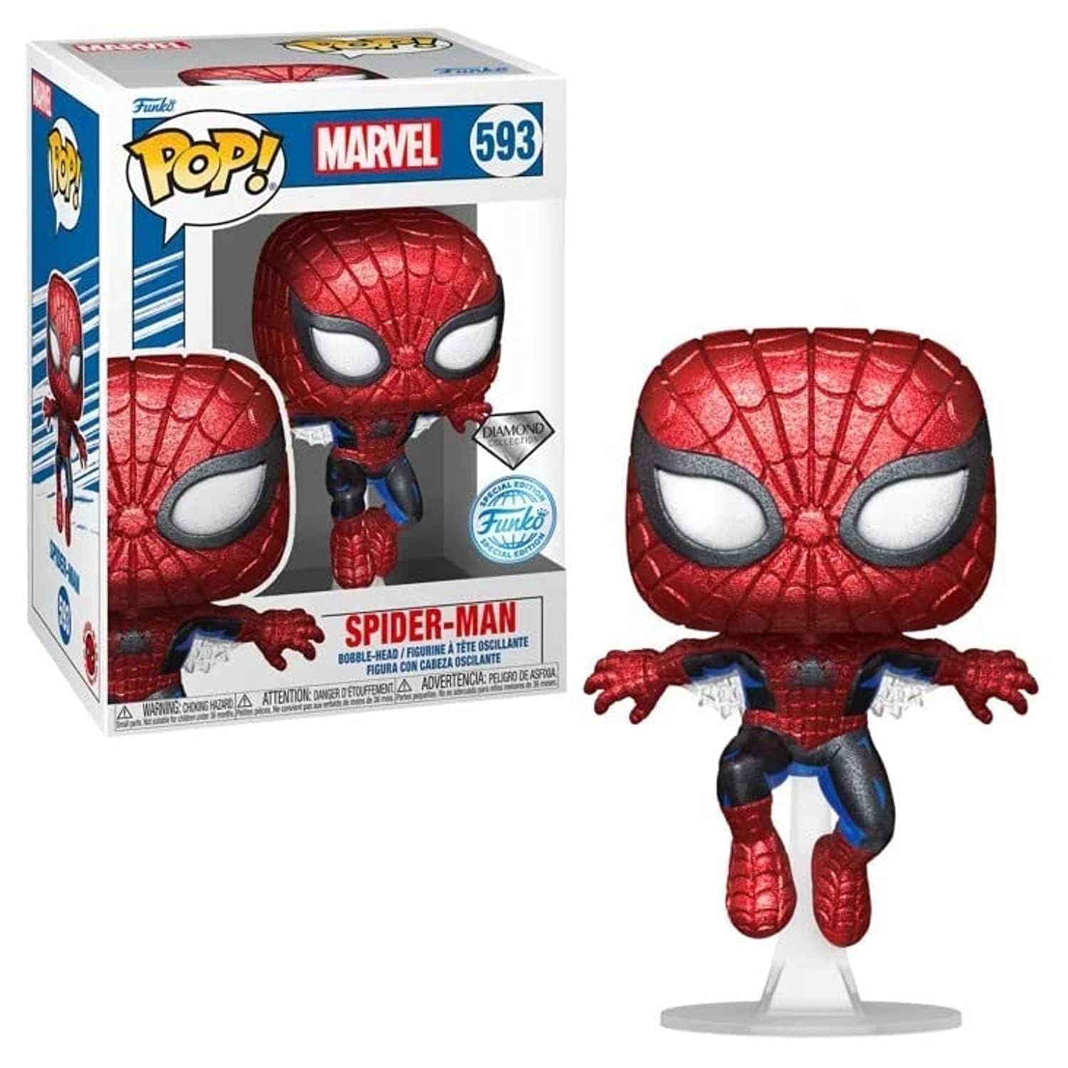 Amazon.co.jp: マーベル フィギュア スパイダーマン Funko Pop! Marvel