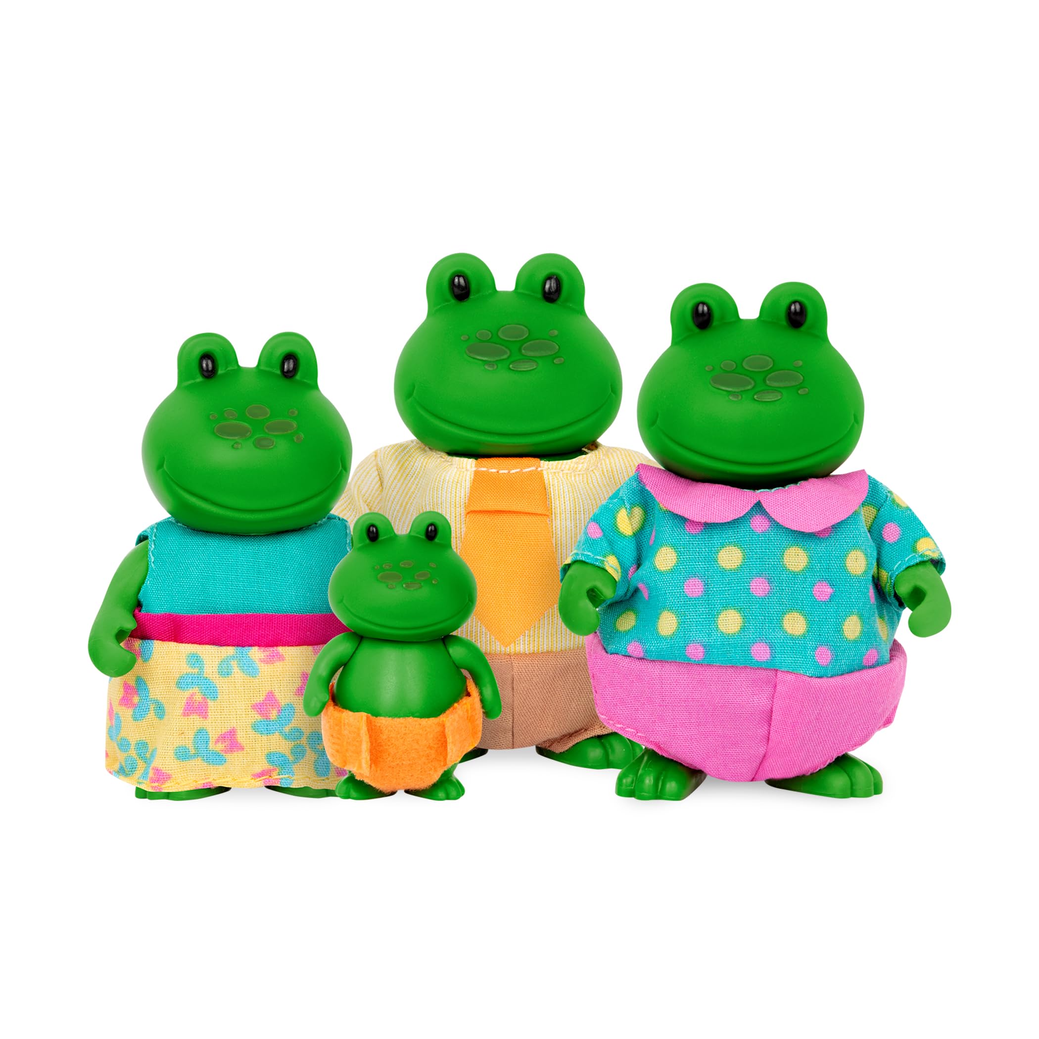 Amazon.com: Li'l Woodzeez – The Croakalily Frog Family – Set of 4