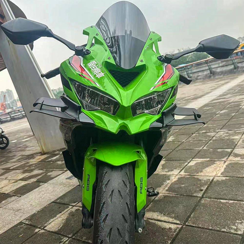 Amazon | ZX25R ウィングスポイラー 21.5 cm ABS サイドウイングフェア