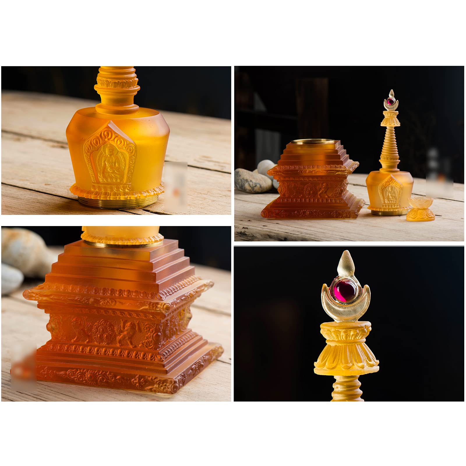 Amazon｜仏舎利塔用品、菩提塔タントラの神殿と仏陀のための物資、着色