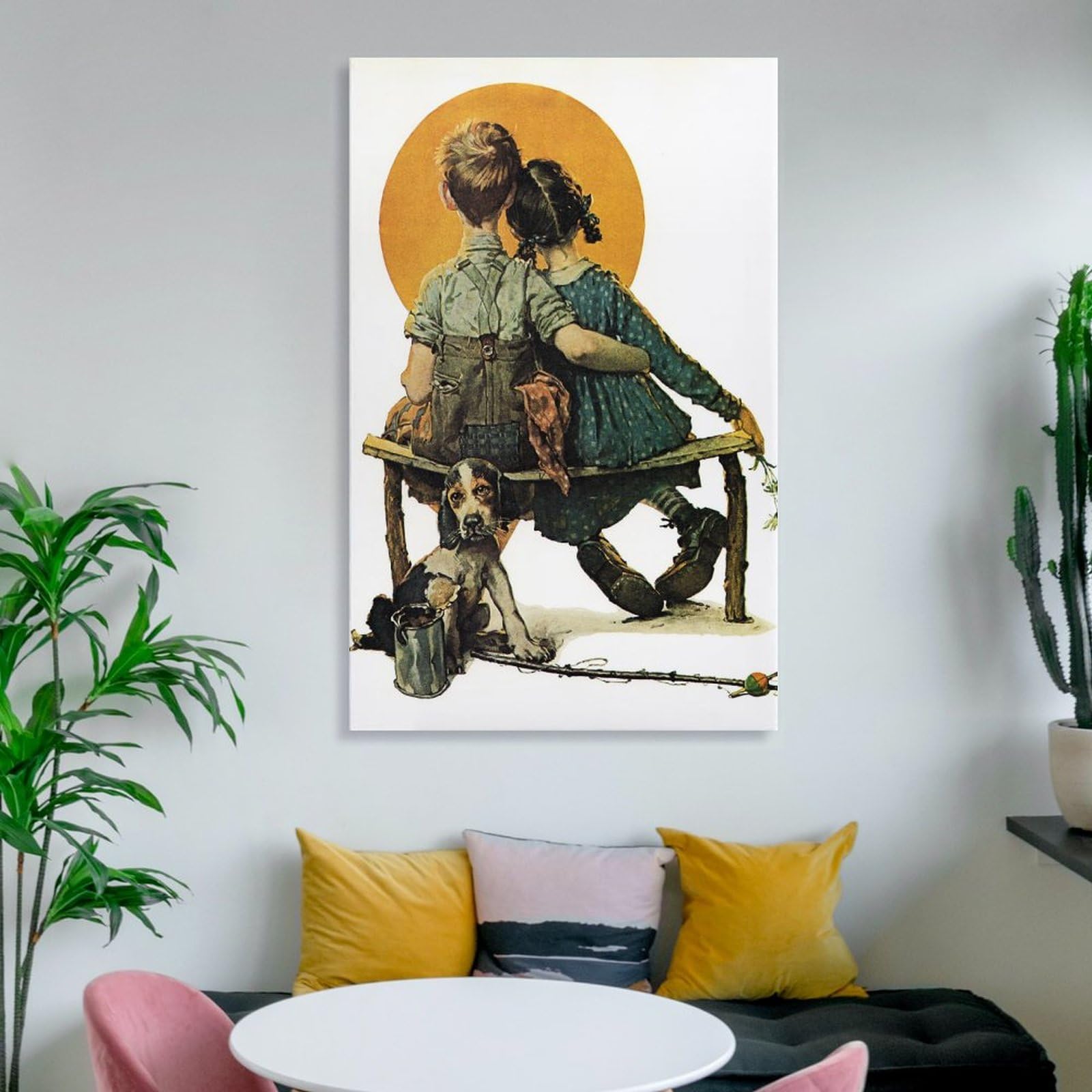 Amazon.co.jp: Norman Rockwellノーマン・ロックウェル《サンセット