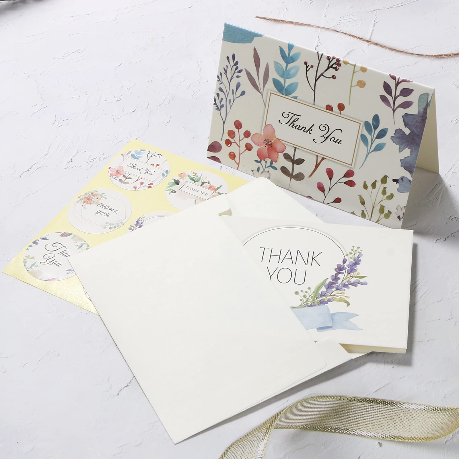 Amazon | YOVOY メッセージカード ありがとう 感謝カード 24枚入り