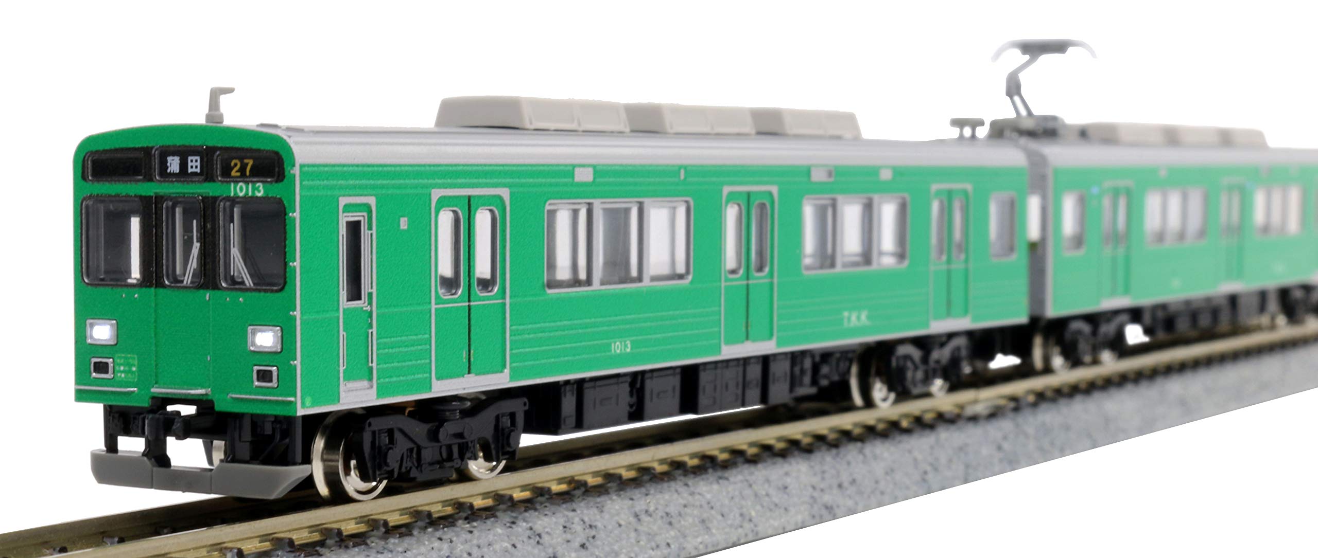 Amazon | グリーンマックス Nゲージ 東急電鉄1000系1013編成 緑の電車