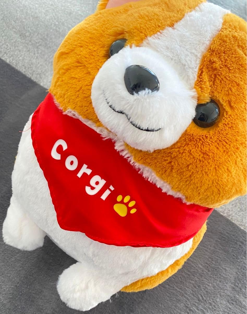 Amazon.co.jp: いち にの コーギー ただいま ぬいぐるみ : おもちゃ