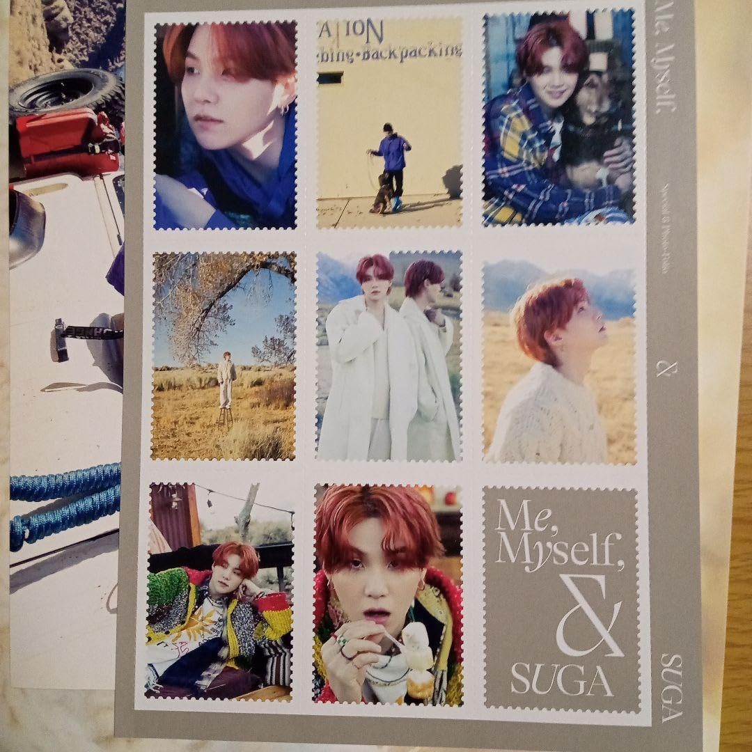 Amazon.co.jp: BTS ユンギ ソロ写真集 Me, Myself : おもちゃ