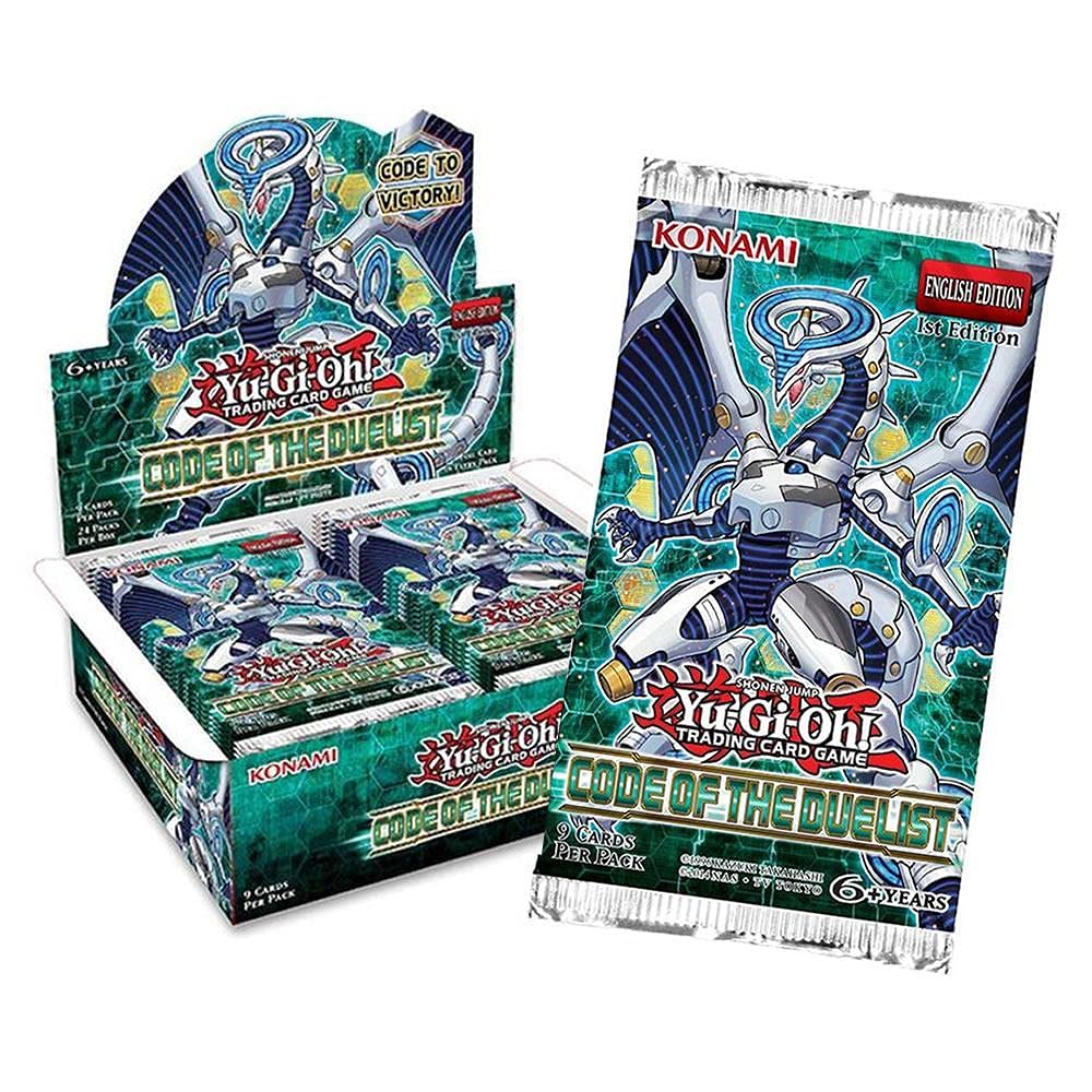 Amazon.com: Konami Yu-Gi-Oh Code of The Duelist Booster Box : Toys