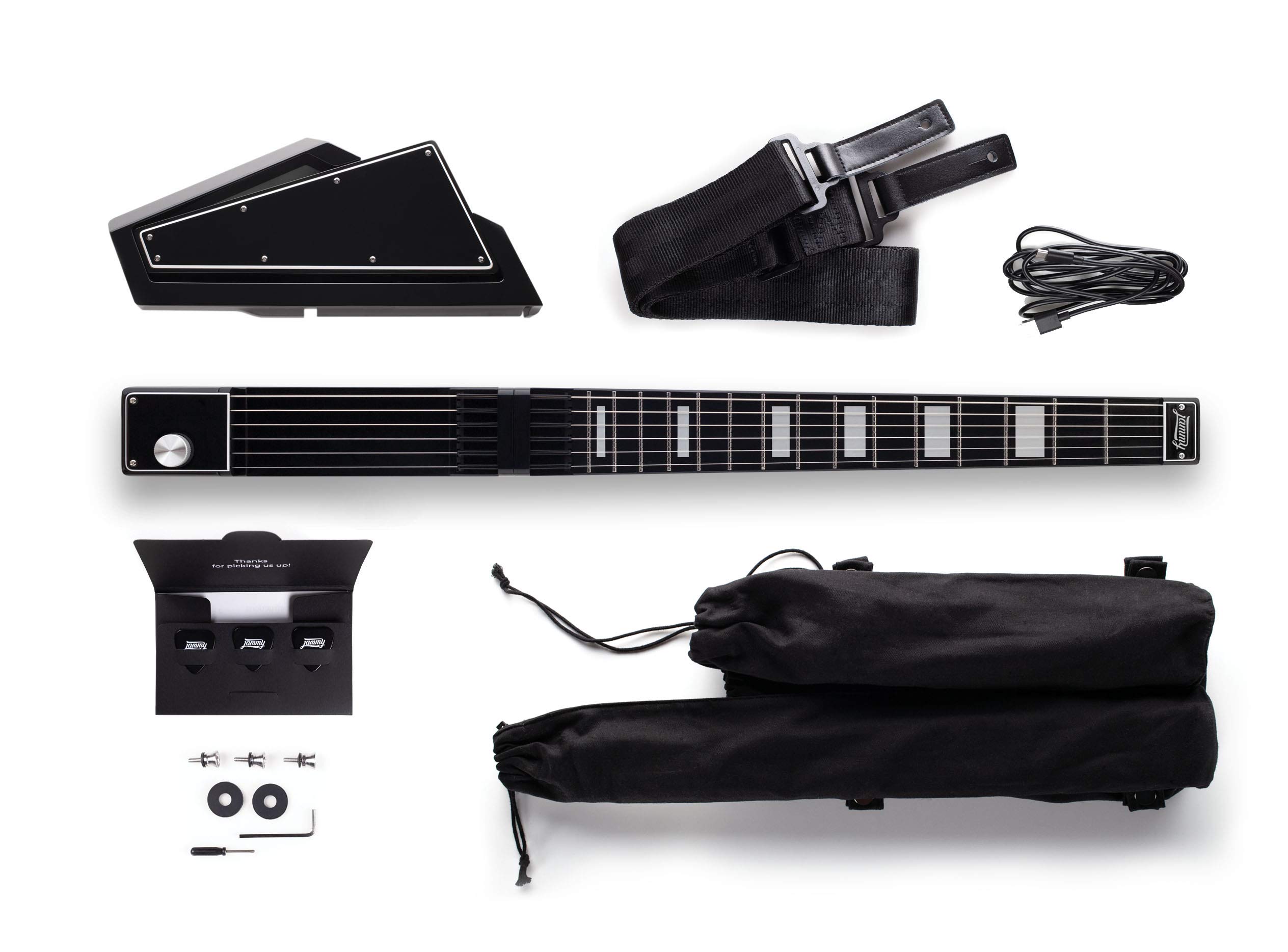 Jammy Guitar - App-Enabled Digital Travel Guitar - MIDI Controller