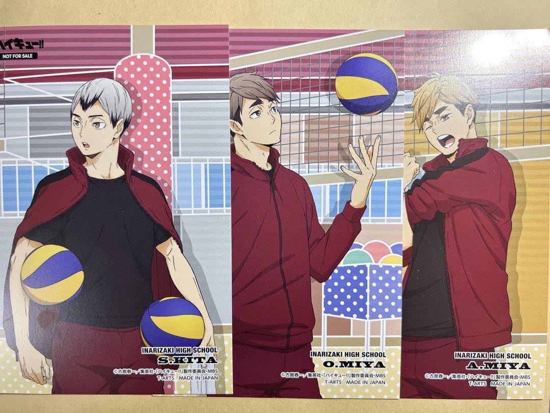 Amazon.co.jp: ハイキュー!! 稲荷崎高校 北信介 宮治 宮侑 まとめ売り