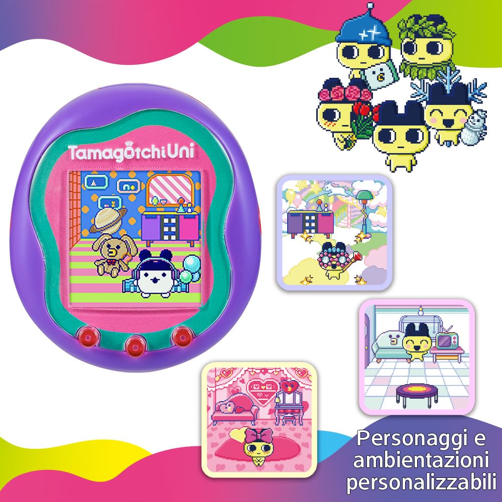 Amazon | たまごっちユニ パープル (Tamagotchi Uni) ☆日本語プレイ