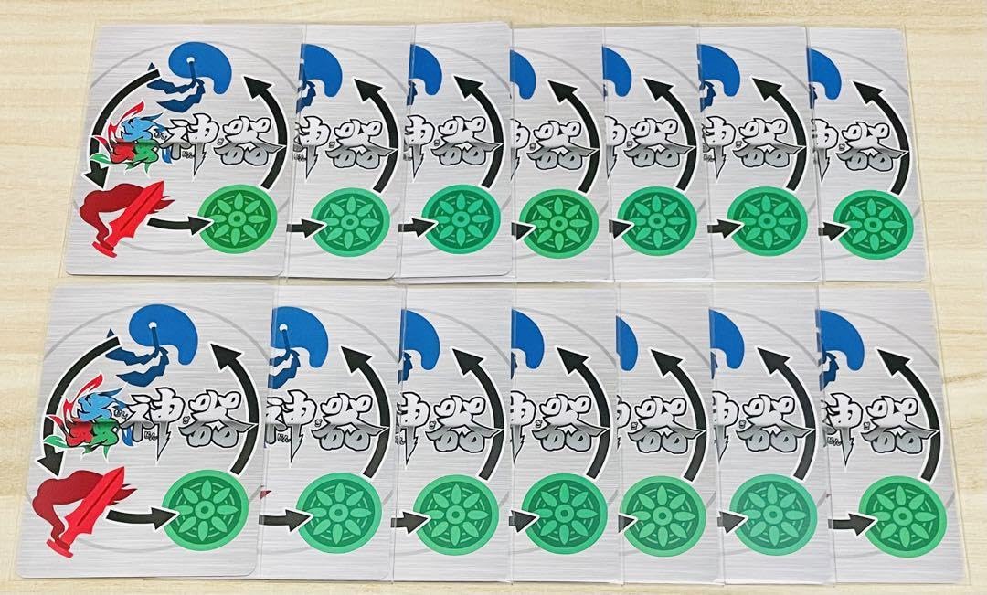 Amazon.co.jp: 蟲神器 第2弾 カード 14枚 緑 セミコンプリートセット