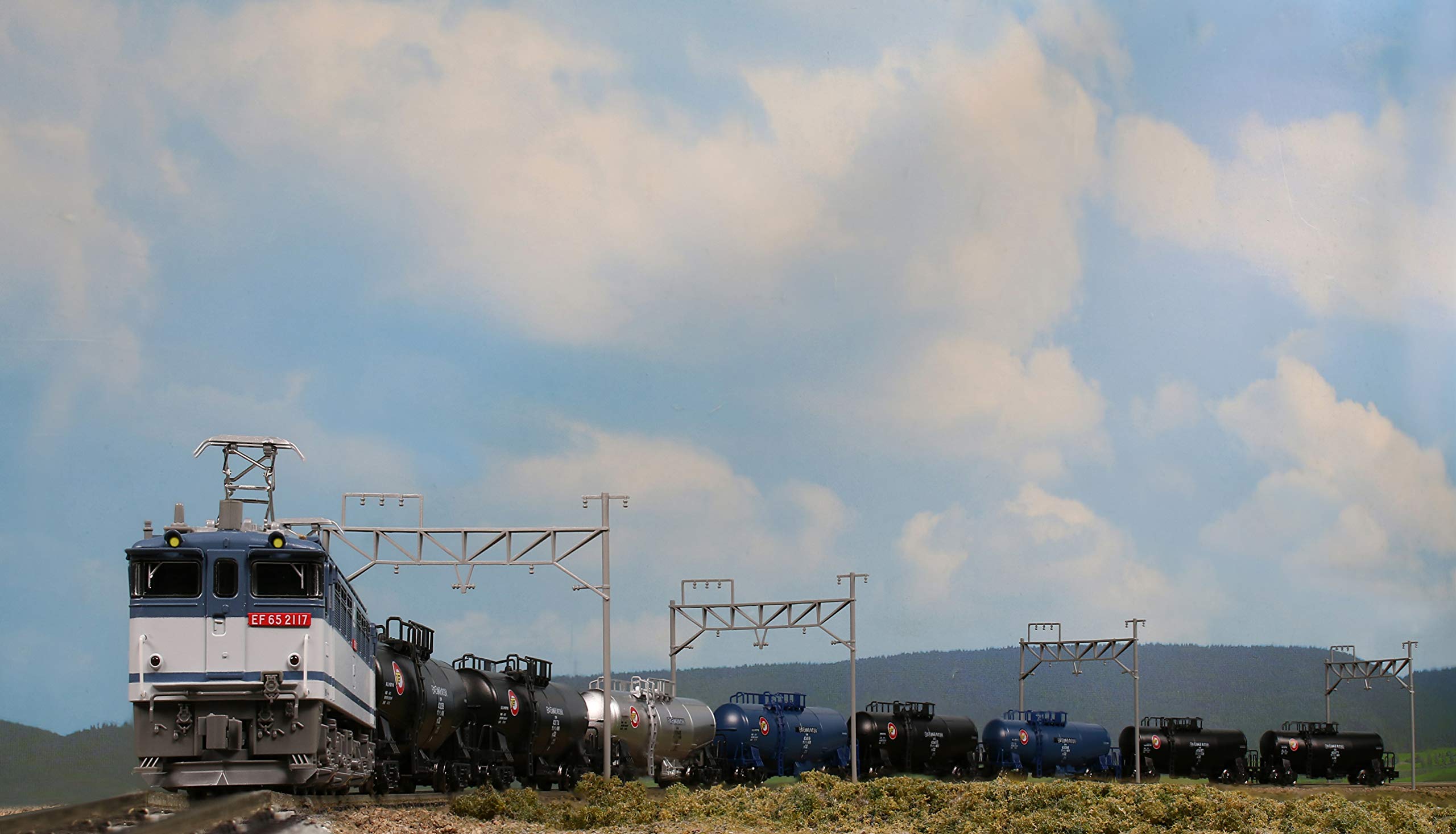 Amazon | KATO Nゲージ タキ43000 日本石油輸送 黒 ・ 青 ・ シルバー