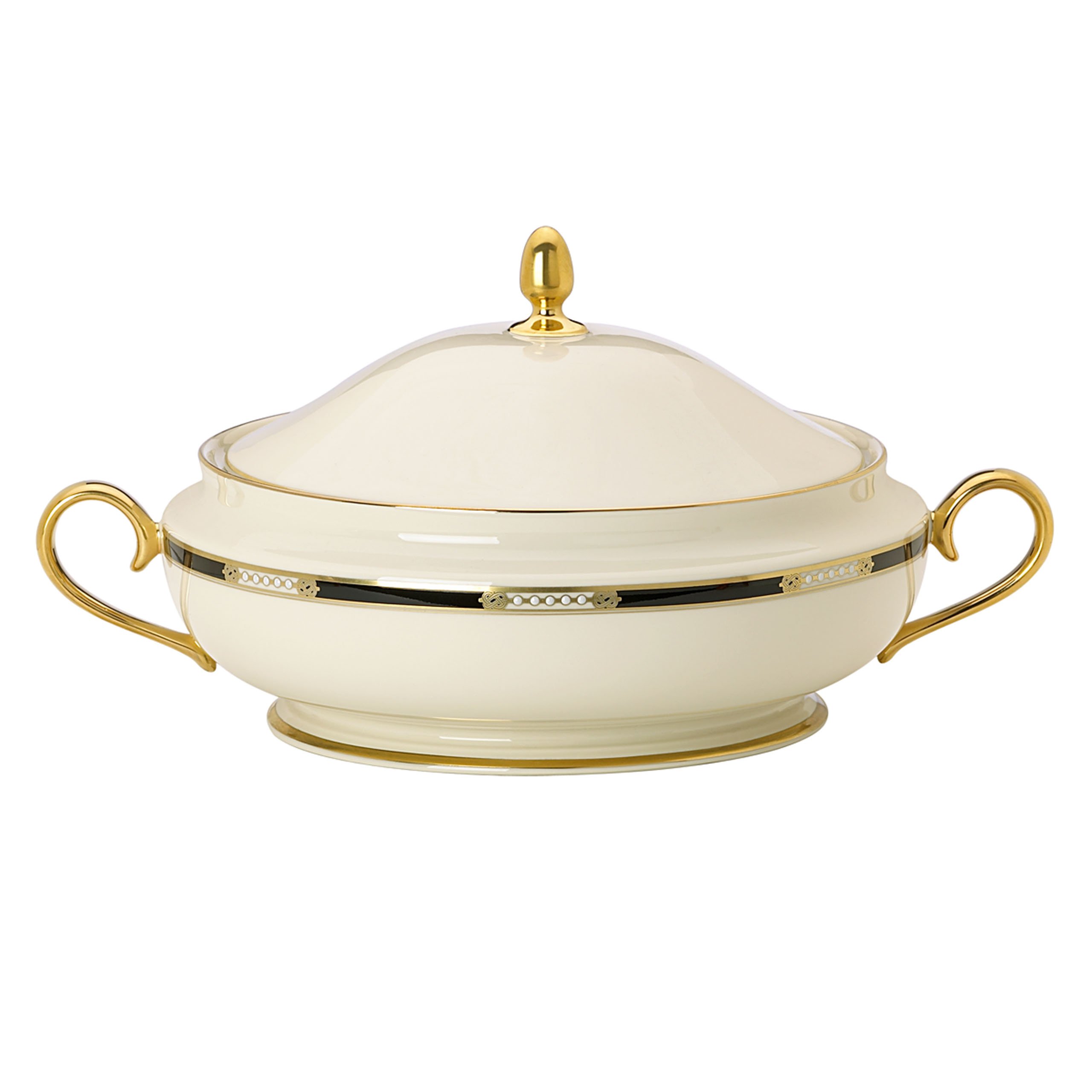 Amazon.com | Lenox 6042444 Hancock Covered Vegetable Bowl: Dinner