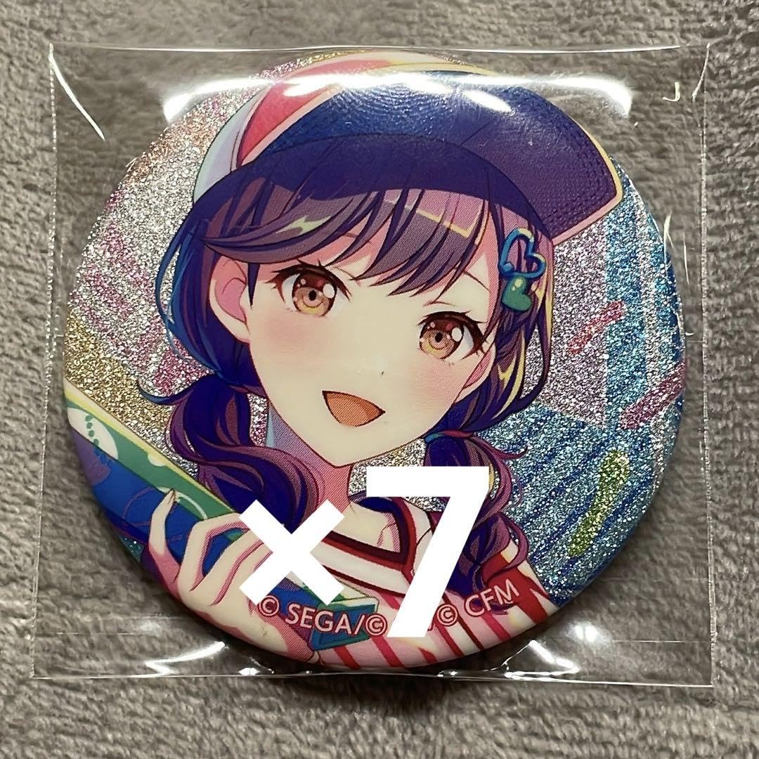 東雲絵名 プロセカ バレンタイン グリッター缶バッジ 40b 20個 東雲絵