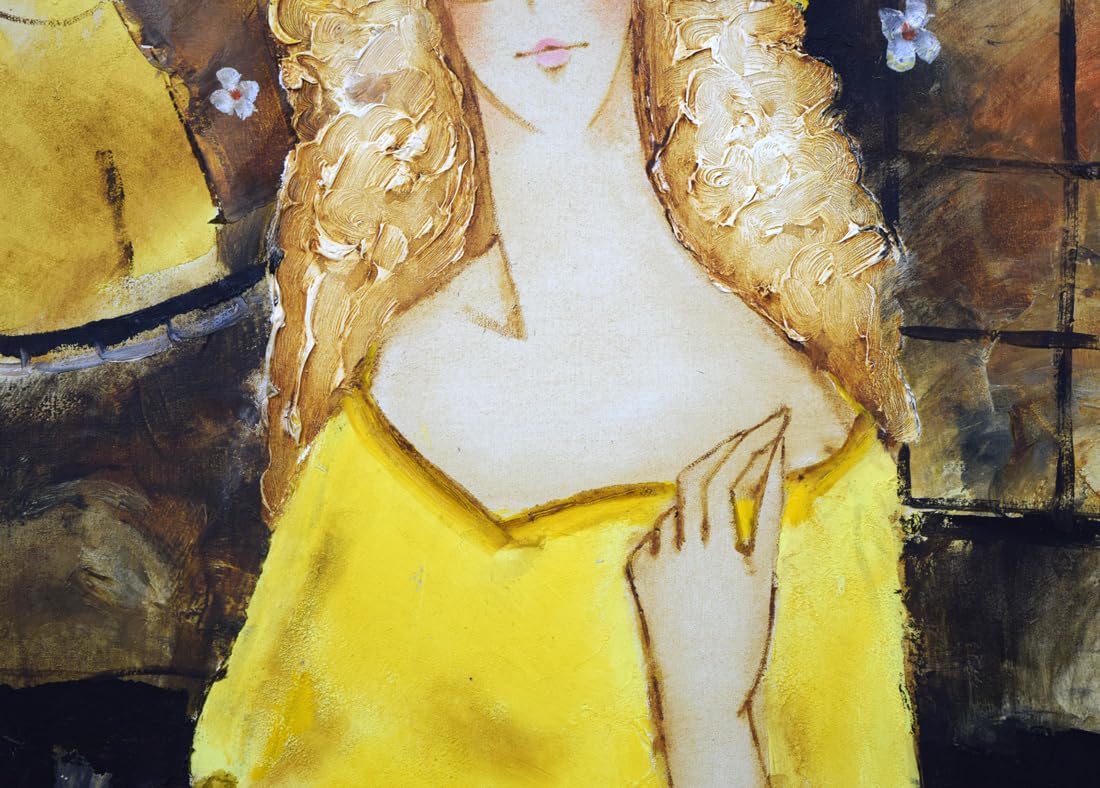 Amazon.co.jp: 松任谷 國子（国子）「春近し」油絵F8号□二科会評議員