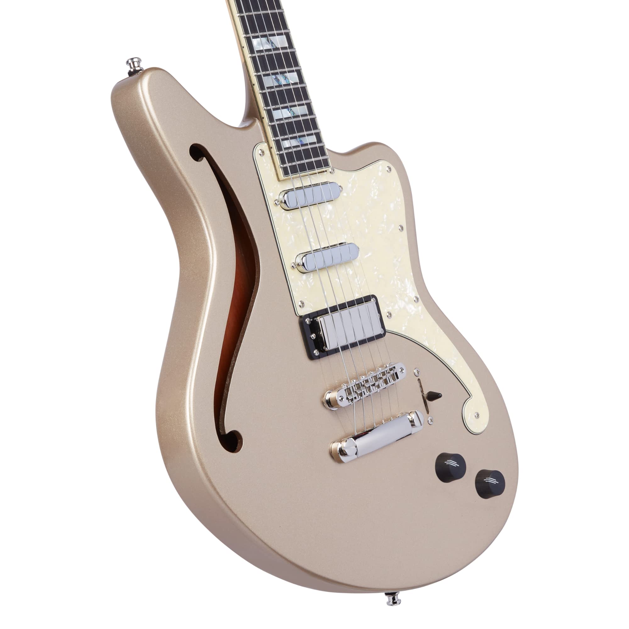 Amazon | D'Angelico Deluxe Bedford SH, Desert Gold | エレアコ